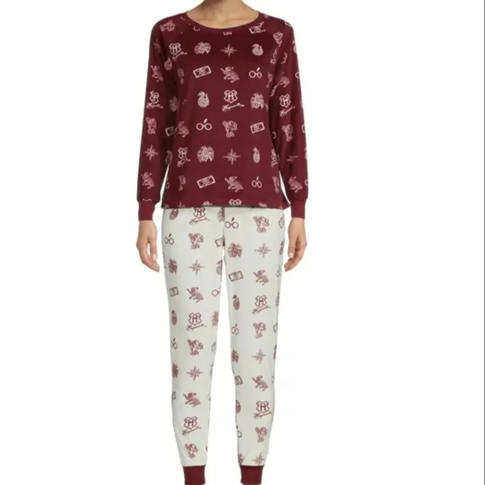 Harry Potter Pajama Sleepwear Set 2pc Warner Bros. Wizarding World Hogwarts M